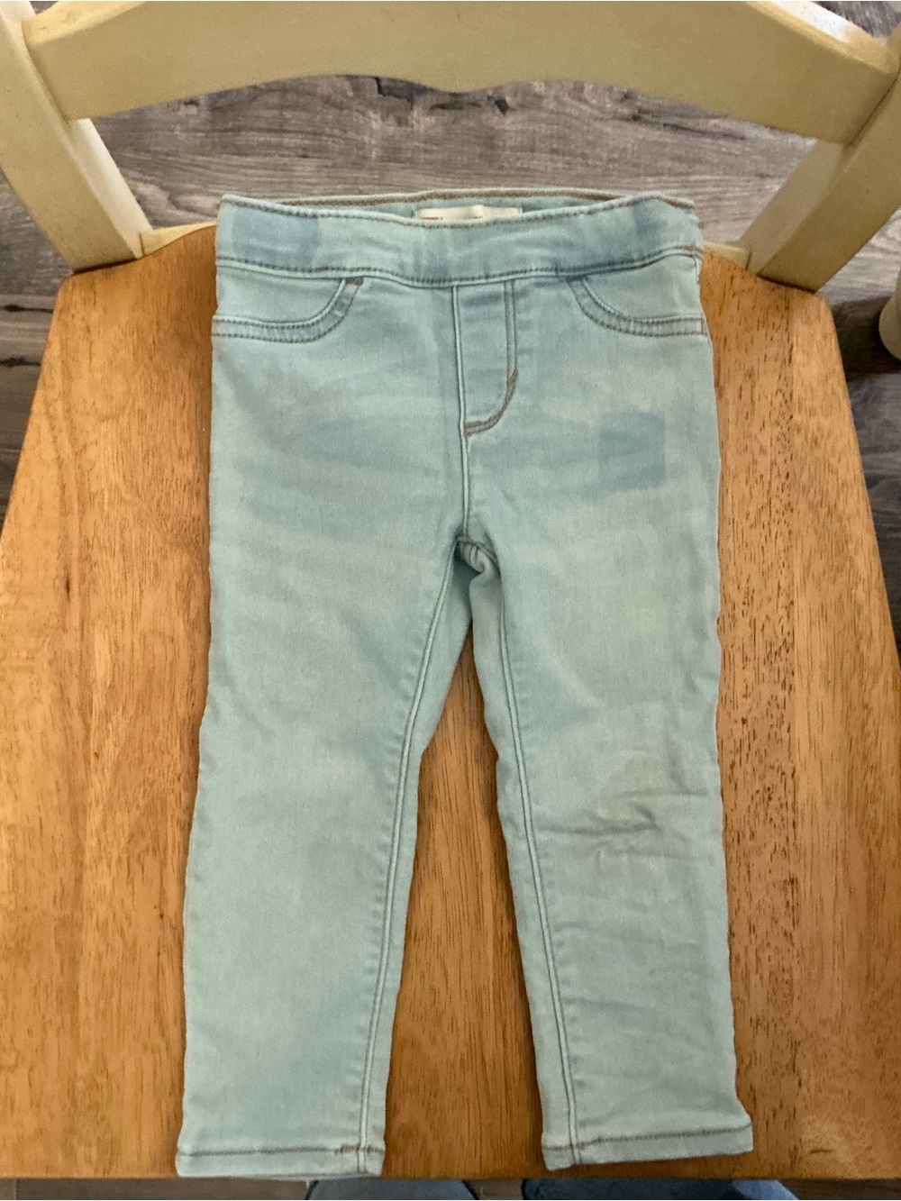 Levi's Mint Green Kids Stretch Jeggings
